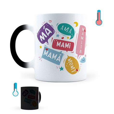 LISE GRAPHIX Taza Mágica Para Mamá 10 de Mayo Día de la Madre