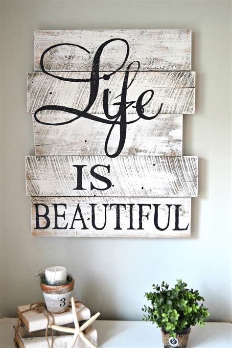 Breath-Taking Rustic Home Décor Signs from Wood Charm - EasyHomeTips.org