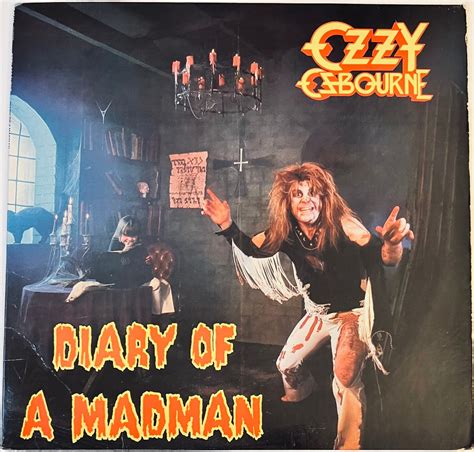 Ozzy Osbourne Diary Of A Madman Lp First Pressing Etsy