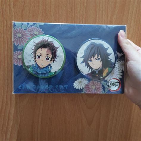 Jual Kimetsu No Yaiba Badge Tomioka Giyuu Kamado Tanjirou Demon Slayer