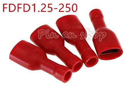 Davitu Red Fdfd Insulating Female Insulated Electrical Crimp