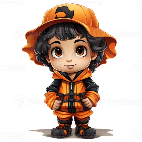 Kind Halloween Clip Art Illustration Ai Generativ 29495381 Png