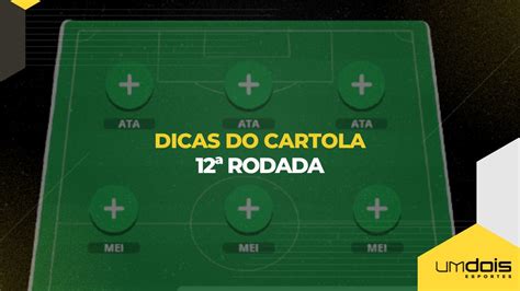 DICAS CARTOLA 2024 DICAS PARA MITAR NA 12º RODADA