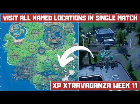 Visit All Named Locations In A Single Match Xp Xtravaganza Week