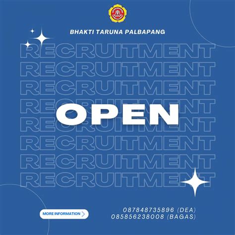 Open Recruitmen Karang Taruna Palbapang Website Kalurahan Palbapang