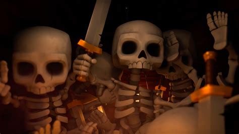 Clash Royale Official Skeleton Barrel Trailer Youtube