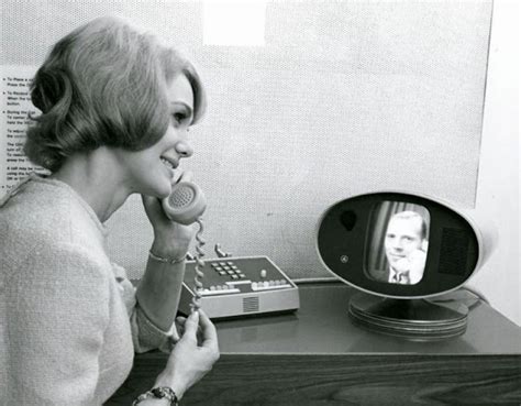 The Ancestor Of Skype And Facetime The First Videophone Phone On Which