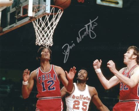 autographed jim washington  philadelphia ers photo main