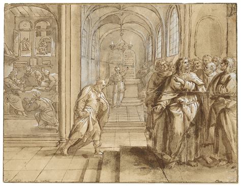 Maerten De Vos The Fable Of The Pharisee And The Tax Collector