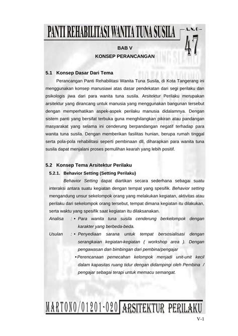 PDF BAB V KONSEP PERANCANGAN 5 1 Konsep Dasar Dari Teknikarsitektur