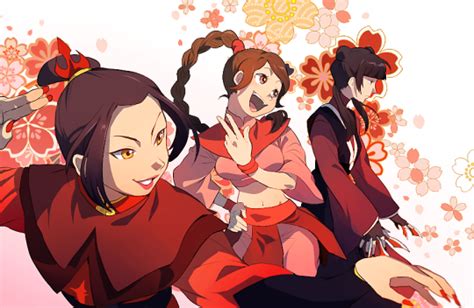 Azula Mai And Tylee Avatar The Last Airbender Fan Art 39419133