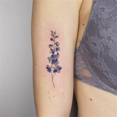 Best Larkspur Tattoo Ideas - Read This First