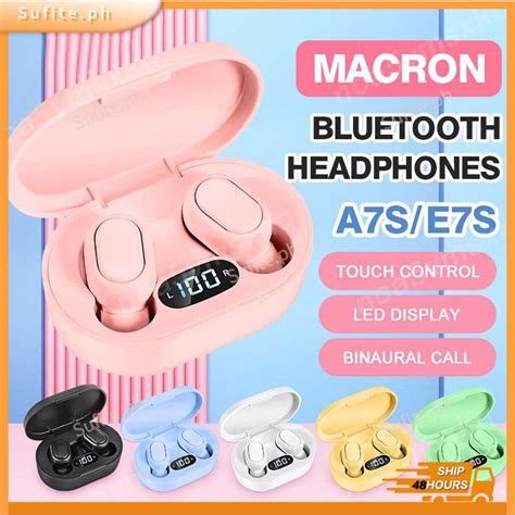 A7S E7S TWS Bluetooth Headphone Wireless Stereo Earphone Earbuds IPX7