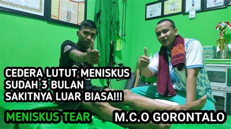 Cedera Lutut Medial Meniskus Tear Sudah Bulan Pasien Dari Kota