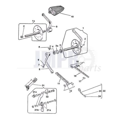 Puch Maxi Crank JMPB Parts