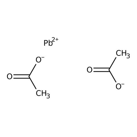 Lead Acetate W V Solution Spectrum Chemical Quantity L