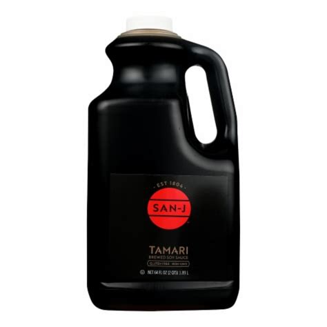 San J Soy Sauce Tamari Gluten Free Case Of Fz Ct Fz