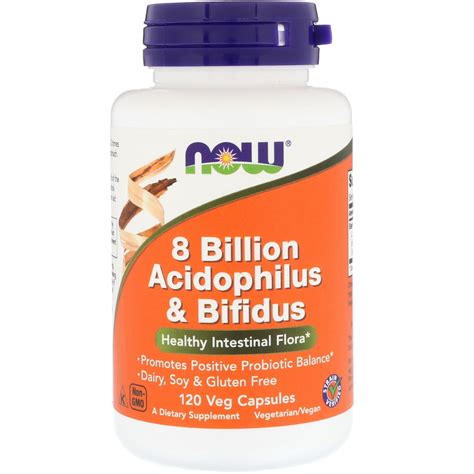 Acidophilus Bifidus, Пробиотик 8 Миллиардов Бифидо и Лактобактерии ...