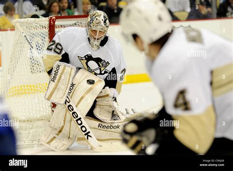 Jan 31 2012 Pittsburgh Pennsylvannia Us Pittsburgh Penguins