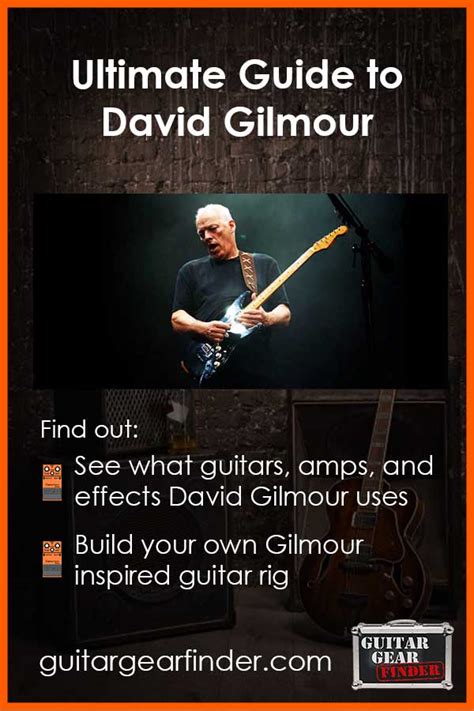 Ultimate Guide to David Gilmour: Tone, Gear, Effects - Guitar Gear Finder