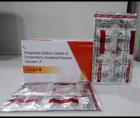 Omeprazole 20mg Domperidone 10mg At Rs 650 10 Box Omeprazole Capsule