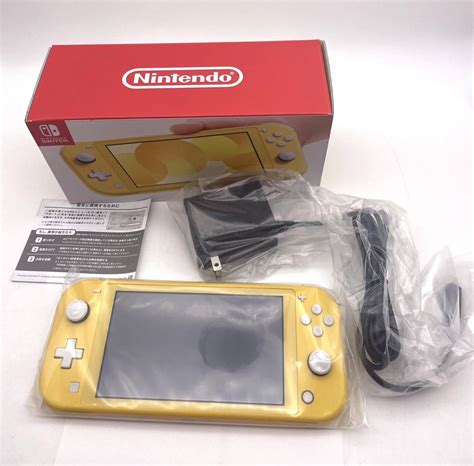 Nintendo ニンテンドー Switch Lite イエロー 05819購入ニンテンドースイッチ本体｜売買されたオークション情報