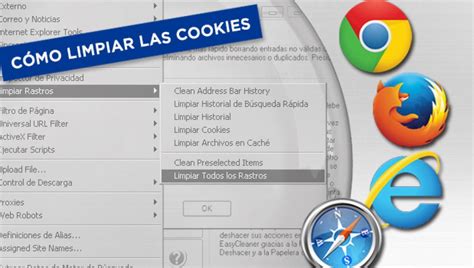 Cómo limpiar las cookies TOLERANCIA CERO