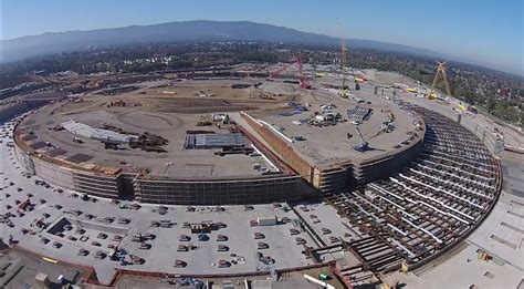 Campus 2 Drone Footage Shows Size And Scale Of Apples Spaceship