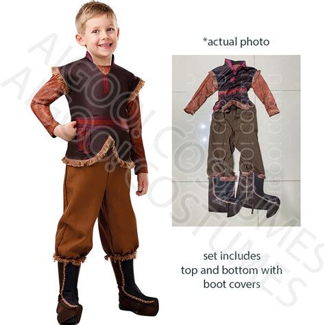 Frozen Kristoff Costume For Kids Boys Cosplay Lazada Ph