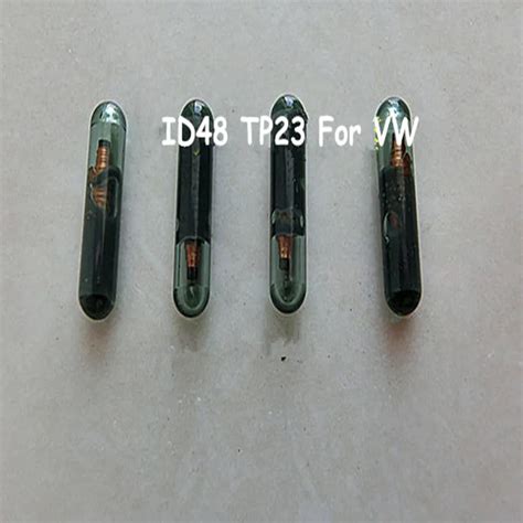 For VW CAN A1 TP23 ID48 Glass Transponder Chip ID48 CAN A1 TP23 FOR