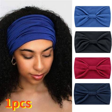 1pcs Womens Sports Hair Band Yoga Sweat Band Mens Running Fitness