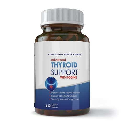 Totally Products Advanced Thyroid Support with Iodine (60 Capsules) 2 ...