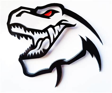 X Dinosaur T Rex Trx Redeye Emblem For Dodge Ram Logo