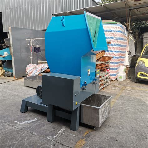 Waste Recycling Bottle Double Shredder PVC Casing Styrofoam Film