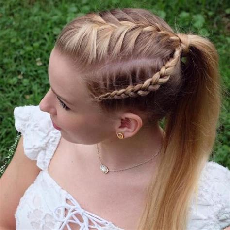 Braided Ponytail Hairstyles 40 Cute Ponytails With Braids