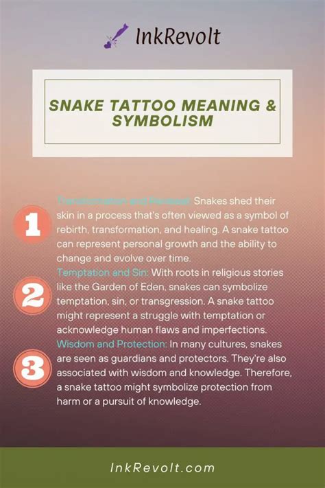 What Does A Snake Tattoo Mean: Unraveling The Symbolism