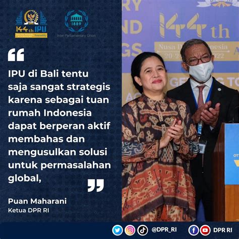 Dpr Ri On Twitter Ketua Dpr Ri Puan Maharani Mengatakan Bahwa