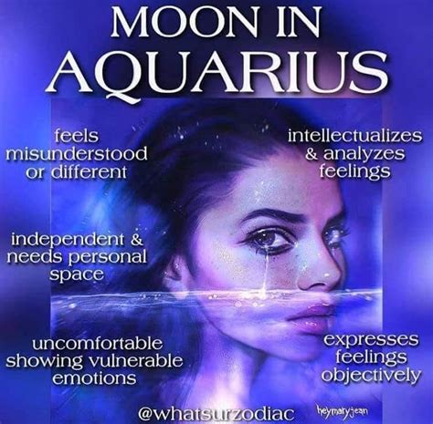 Aquarius Moon Sign Moon In Aquarius Feelings And Emotions Different