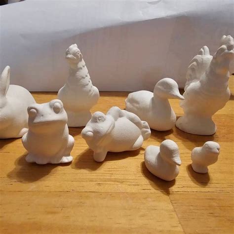 Native American Nativity Set 3 To 7 Tall Ready To Paint Ceramic Bisque Not Painted Shipping