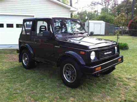 Sell Used 1990 Suzuki Samurai JL Sport Utility 2 Door 1 3L In