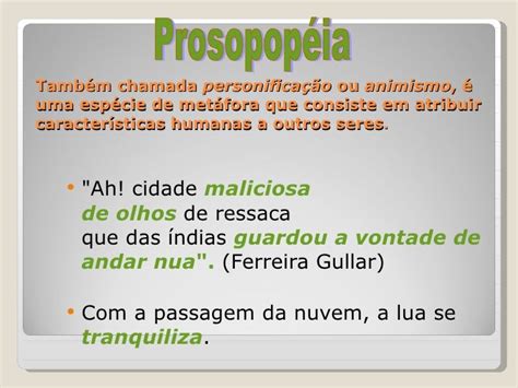 5 Frases Com Prosopopeia - Resultado de imagem para figuras de linguagem prosopopeia