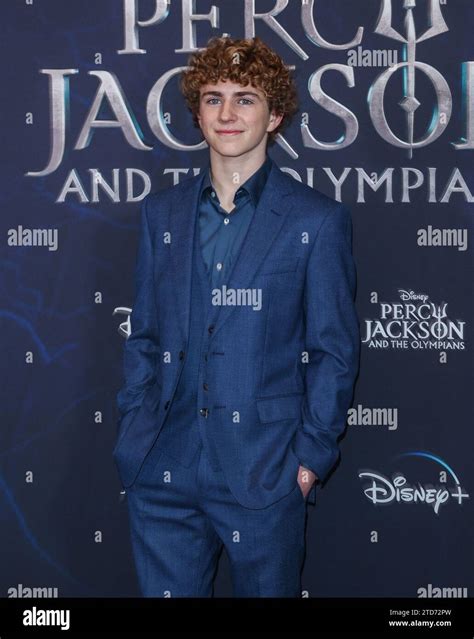 Walker Scobell Percy Jackson Et Les Olympiens Banque De Photographies