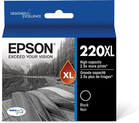 Amazon Epson 222 Claria Ink High Capacity Black Cartridge