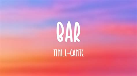 Bar Tini L Gante Lyrics Youtube