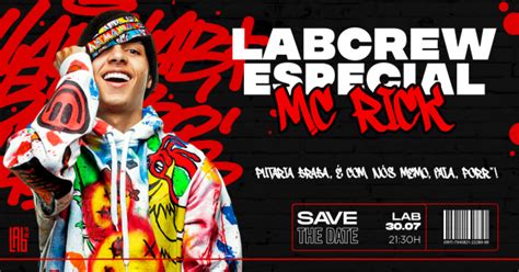 Lab Especial Mc Rick S Bado Em Belo Horizonte Sympla