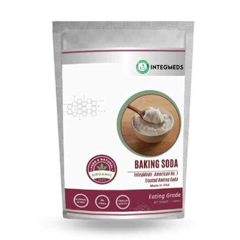 Baking Soda USP Eating Grade – INTEGMEDS – 1lb Pouch BPA Free ...