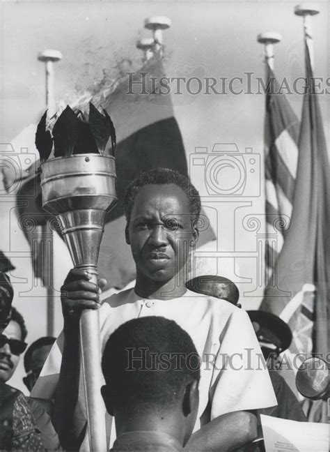 1966 Press Photo Tanzania President Julius Nyerere Historic Images