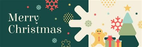 Christmas Email Banner | Free Banner Template - Piktochart