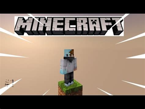 Minecraft Tapi Cuman 1 Block Minecraft One Block 1 YouTube