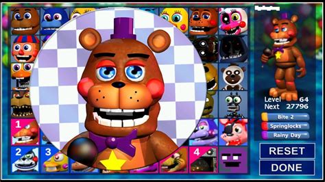 Adventure Rockstar Freddy In Fnaf World D Version Mod Youtube